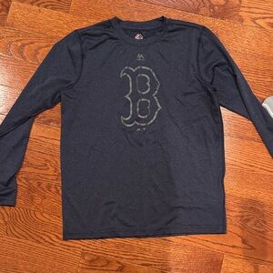 Majestic Dark Blue Long Sleeve Tee
